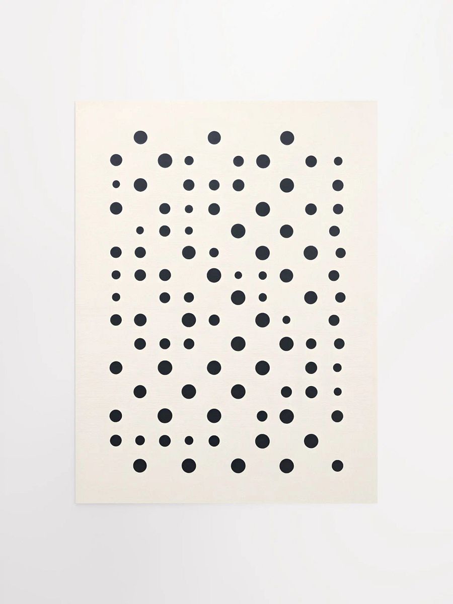 Scattered Dot Pattern - Mixed Sizes product image (2)