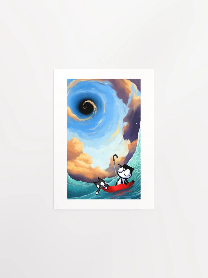 'Float On' art print product image (1)