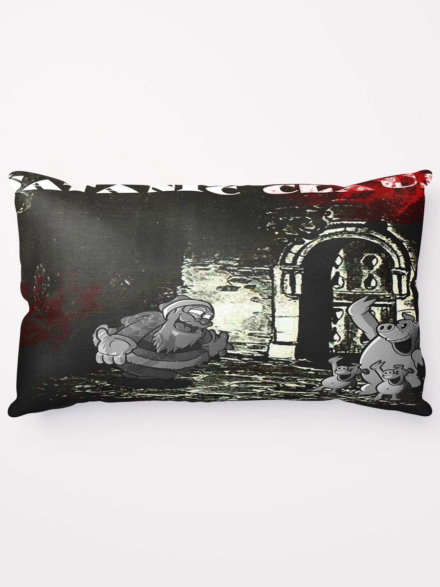 Satanic Claus Throw Pillow product image (14)