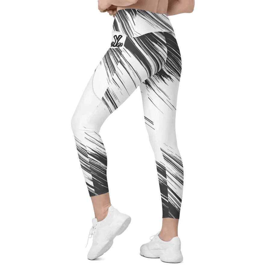 YesYes B/W Leggings product image (6)