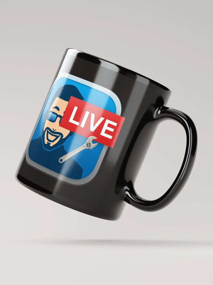 Black Mr. Moderator Ceramic Mug for Lefties product image (2)