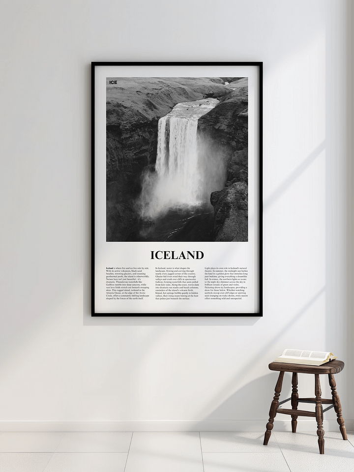 Iceland 03 Newspaper Poster product image (4)