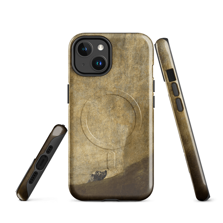 The Dog by Francisco Goya iPhone® MagSafe® Tough Case product image (1)