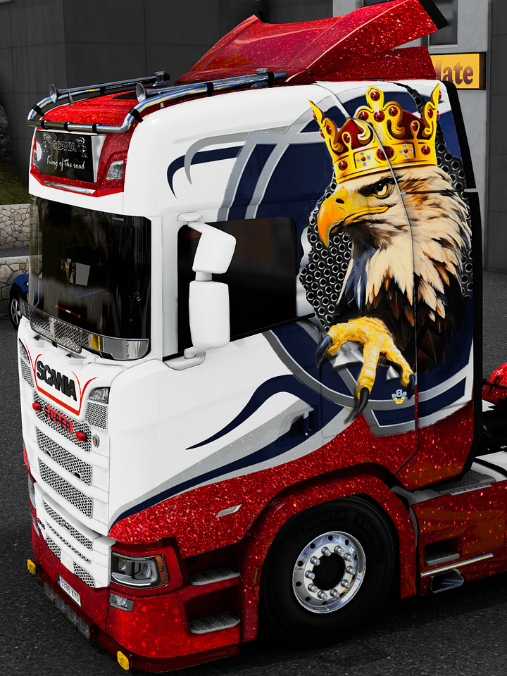 ETS2 Skin - Scania Next Gen Griffin By Dsan22 product image (2)