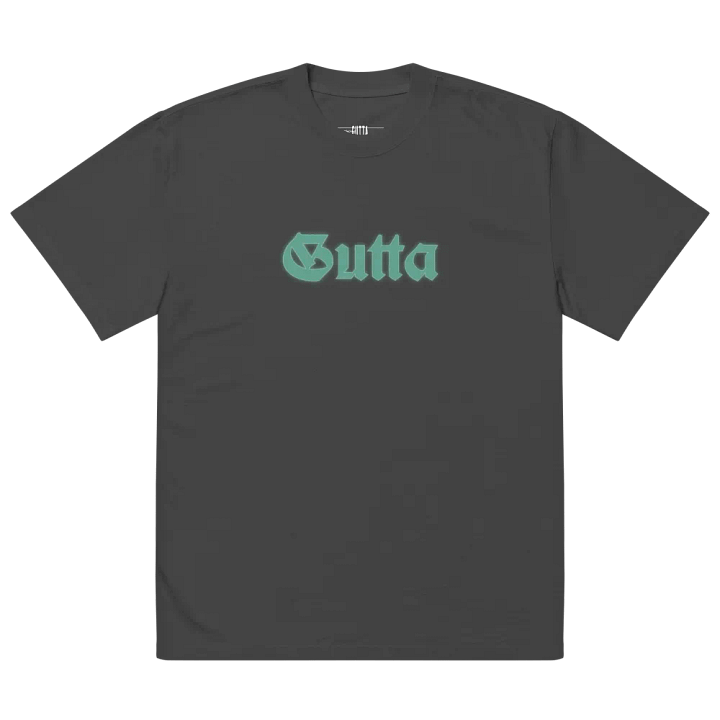Gutta Mint Green Font Faded T-Shirt product image (2)