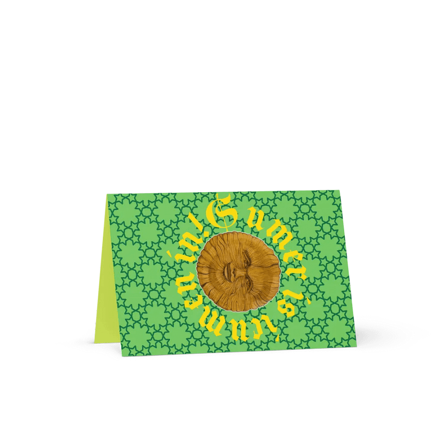 Sumer is icumen in! Greetings card product image (6)
