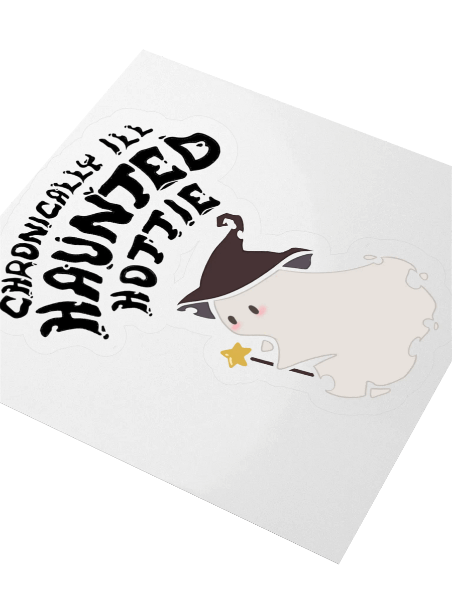 Chronically ill Haunted Hottie Sticker product image (3)