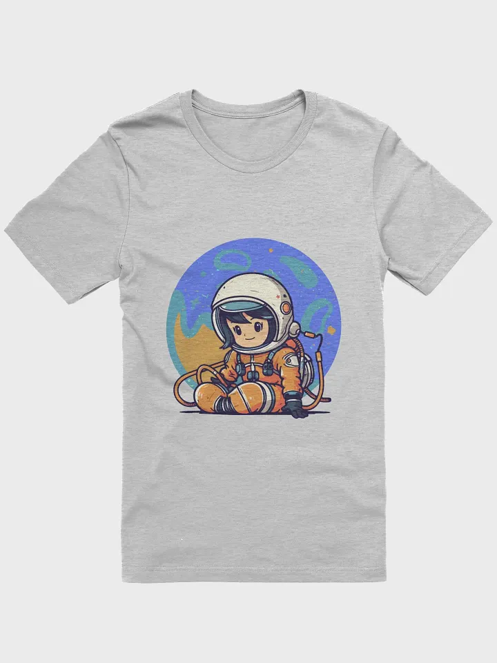 Starry Space Smiles Astronaut T-Shirt product image (1)