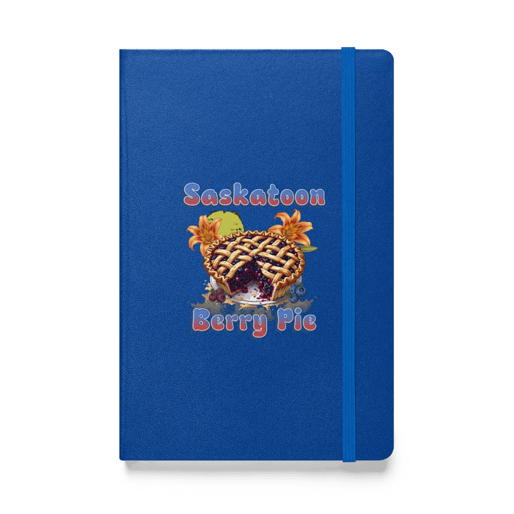 Saskatoon Berry Pie Hardcover Journal product image (1)