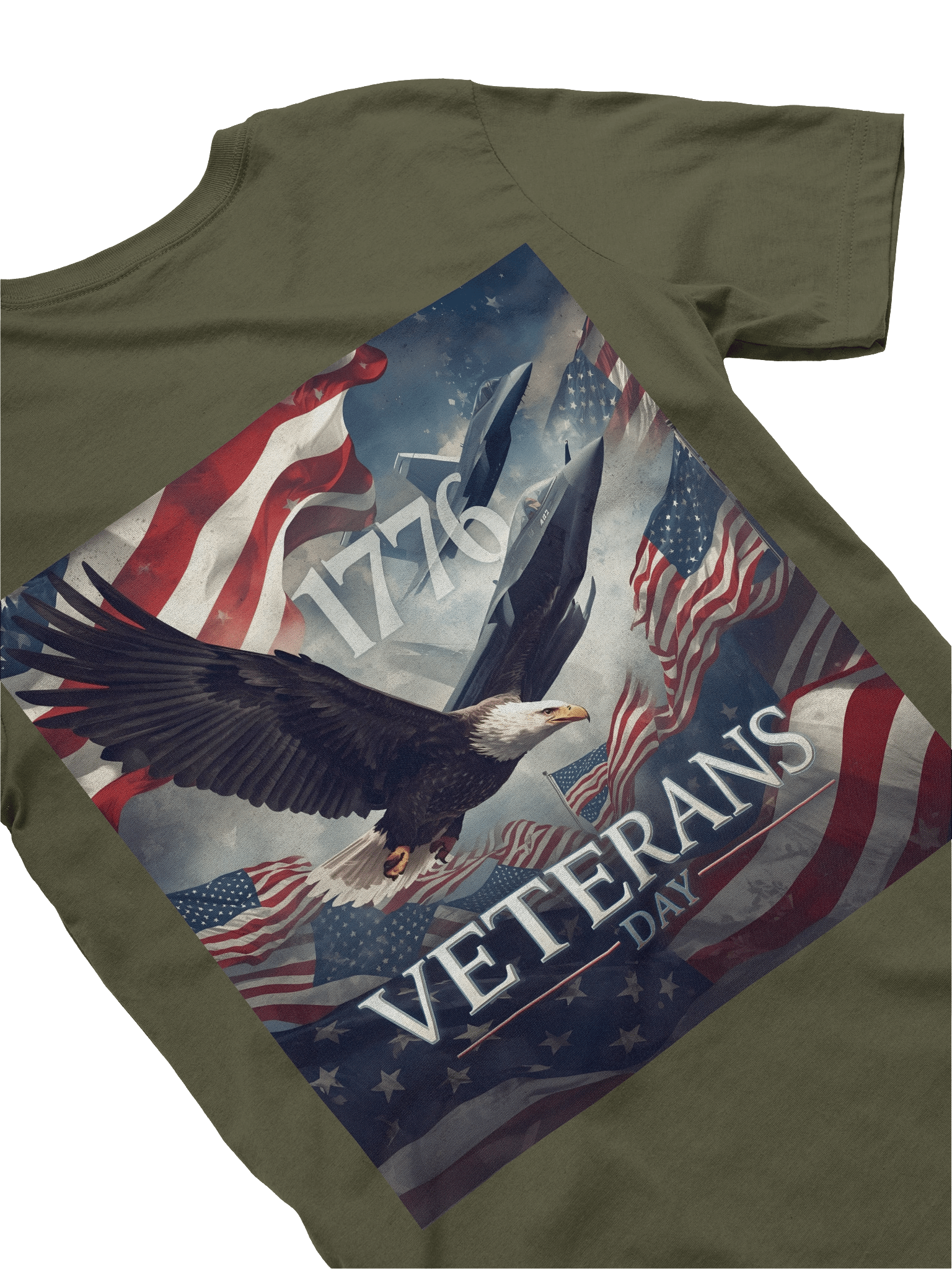 Eagle Emblem Globe T-Shirt product image (4)