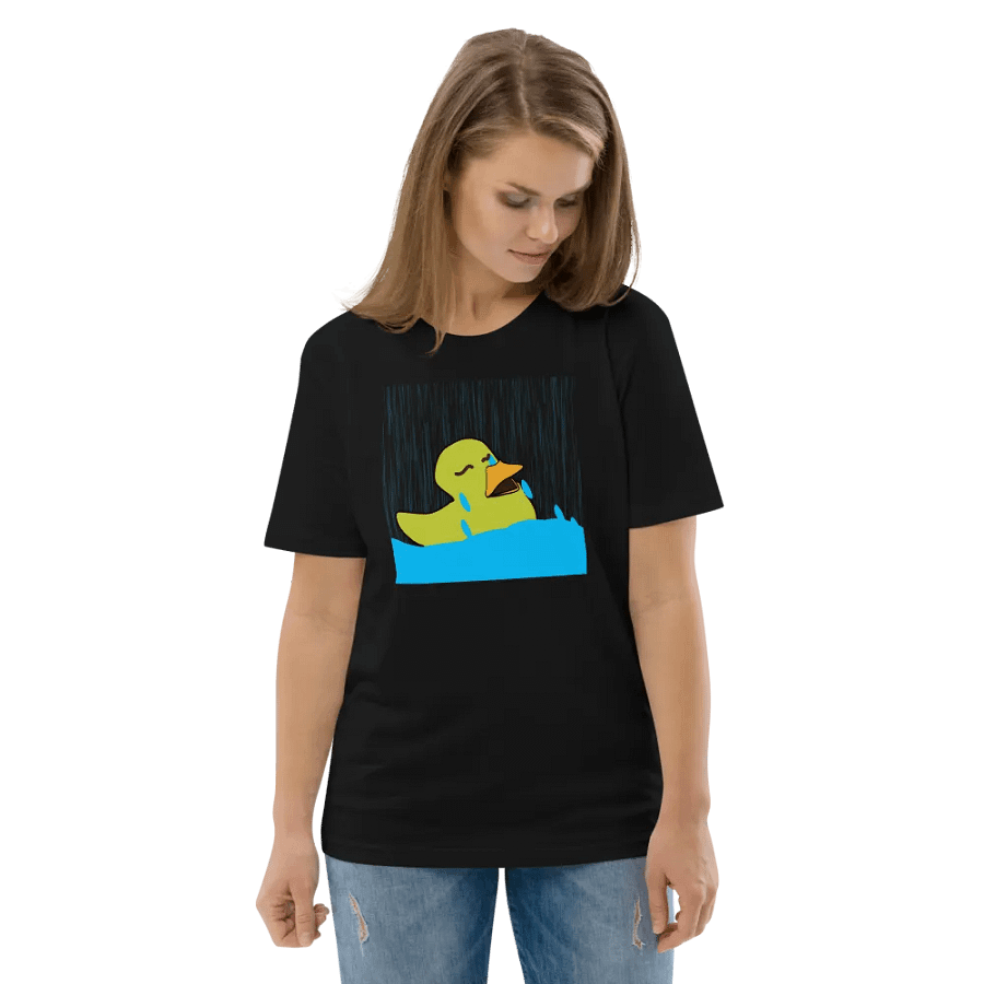 Quackers Cry Stanley/Stella Organic Cotton T-Shirt product image (3)