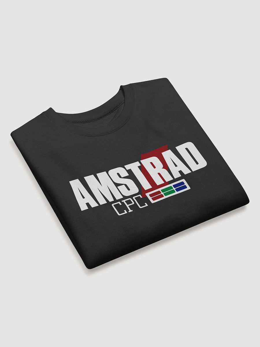 Celebrate the golden age of computing with this vintage-inspired Sweatshirt featuring the iconic Amstrad CPC logo. Perfect for retro tech lovers, old-school gamers, and anyone who grew up product image (3)