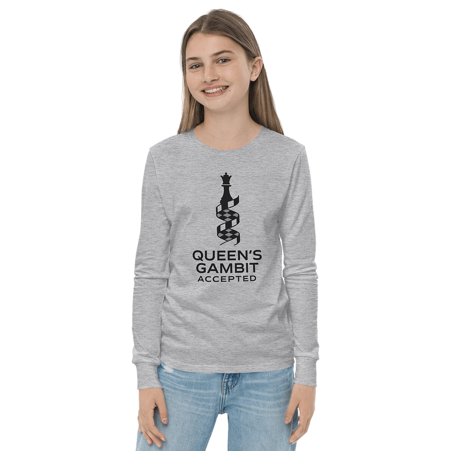 Queen's Gambit Accepted - Youth Long Sleeve T-Shirt product image (2)