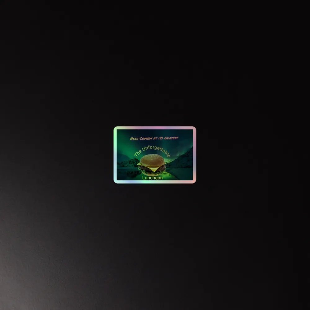 Unforgettable Luncheon Holographic Sticker product image (2)