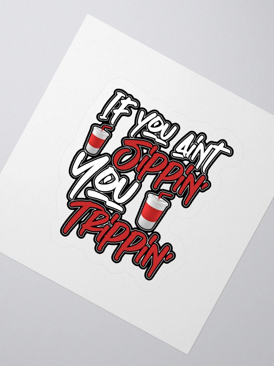 Sippin' Trippin' Kiss Cut Stickers product image (8)