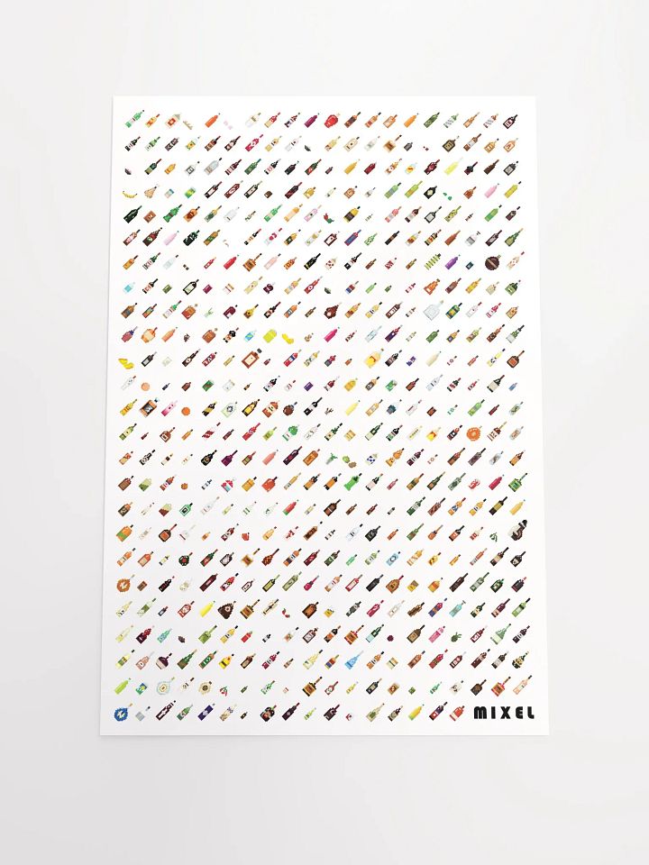Mixel Bottle Poster product image (1)