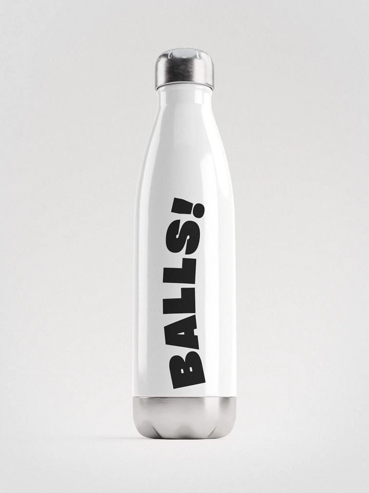 BALLS!™ Stainless Steel Water Bottle product image (1)