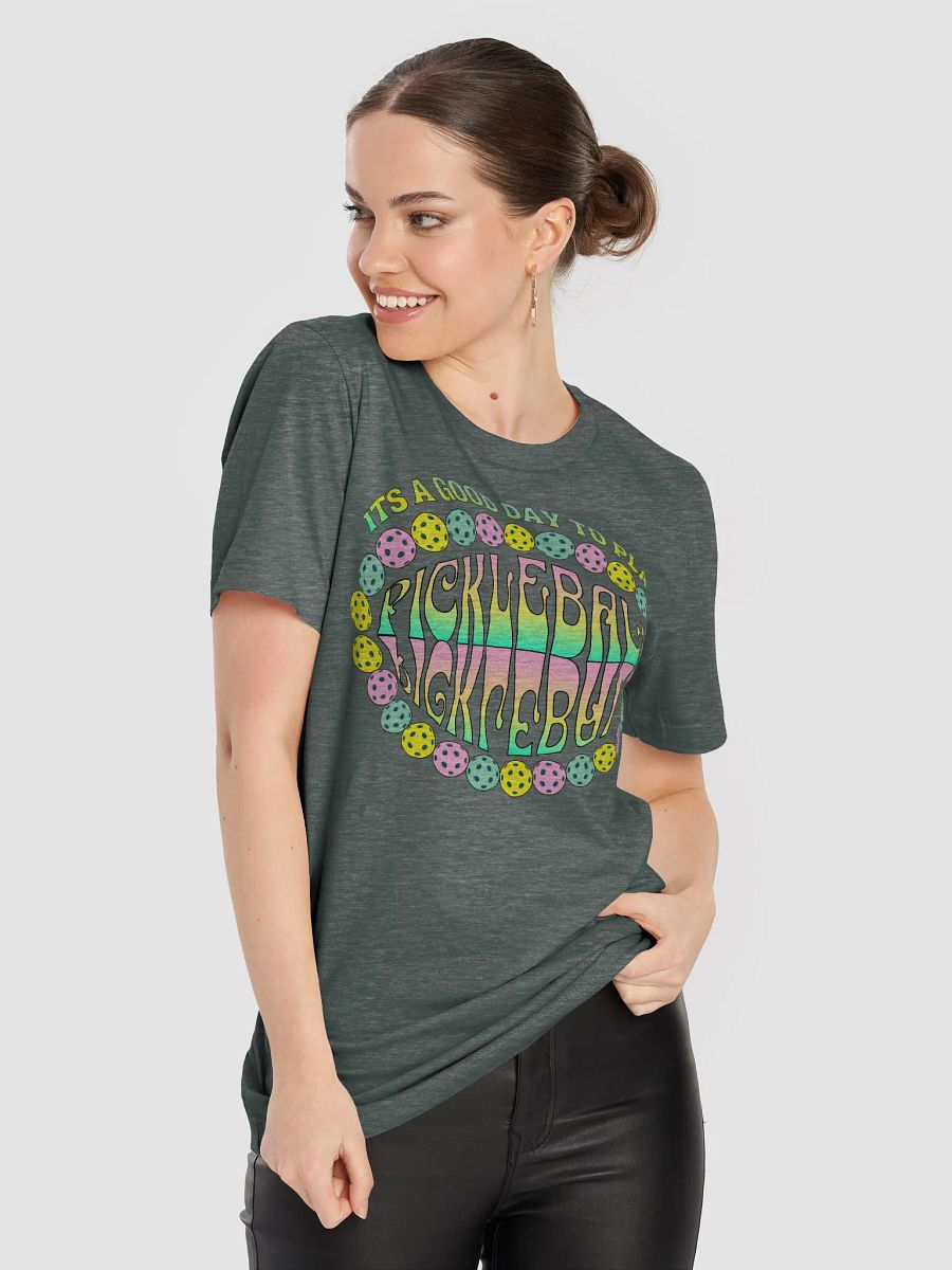 It's A Good Day To Play Pickleball Paradise Gradient T-Shirt product image (5)