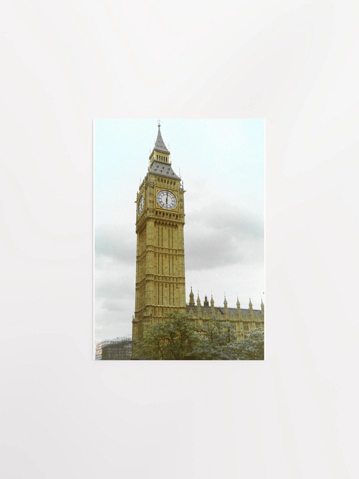 London - Big Ben @ Palace of Westminster - print/poster product image (1)