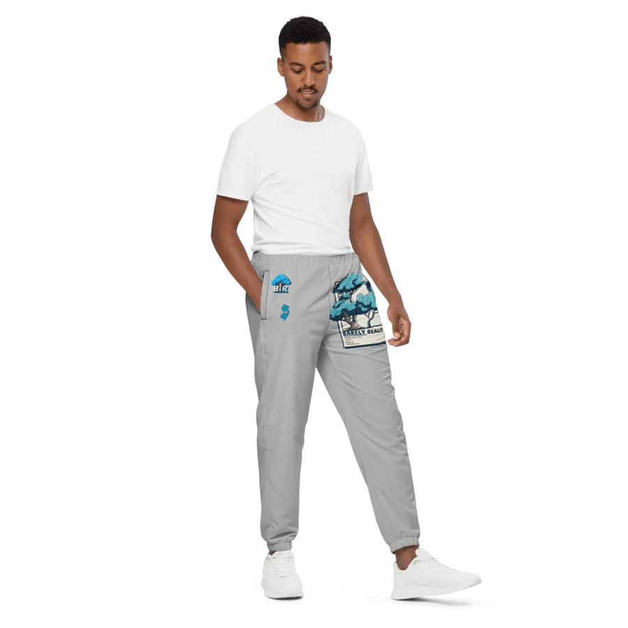 "JERSEY MADE" TRACK PANTS (CREAM) product image (2)
