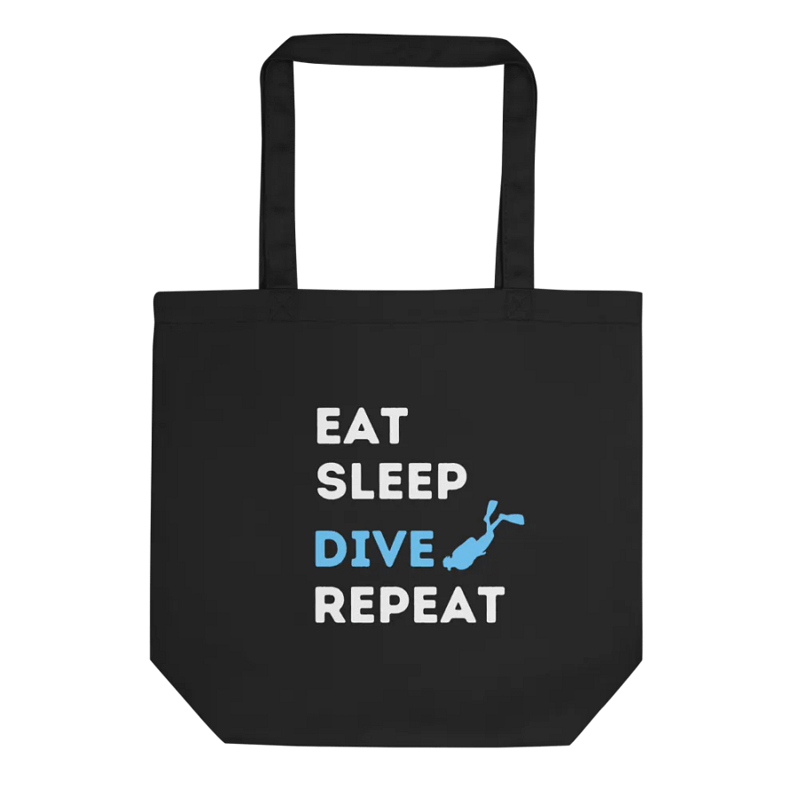 Eat Sleep Dive Repeat Tote Bag product image (4)