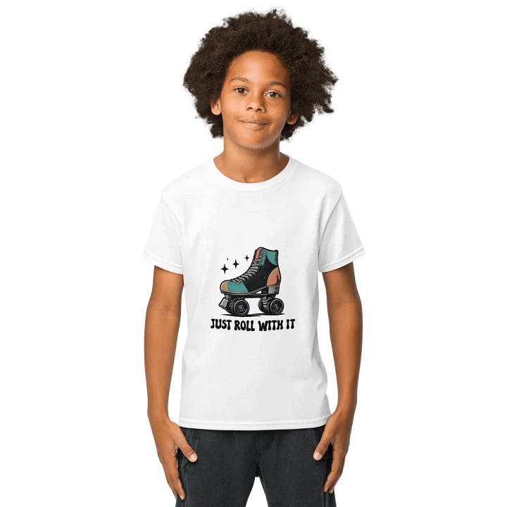 Patchwork Roller Skate Tee for Active Kids product image (1)