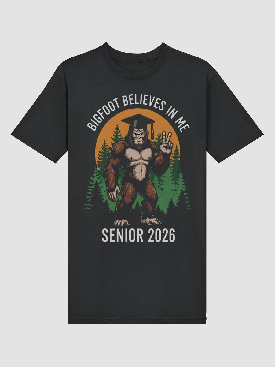 Bigfoot Believes in Me Graduation Tee product image (5)