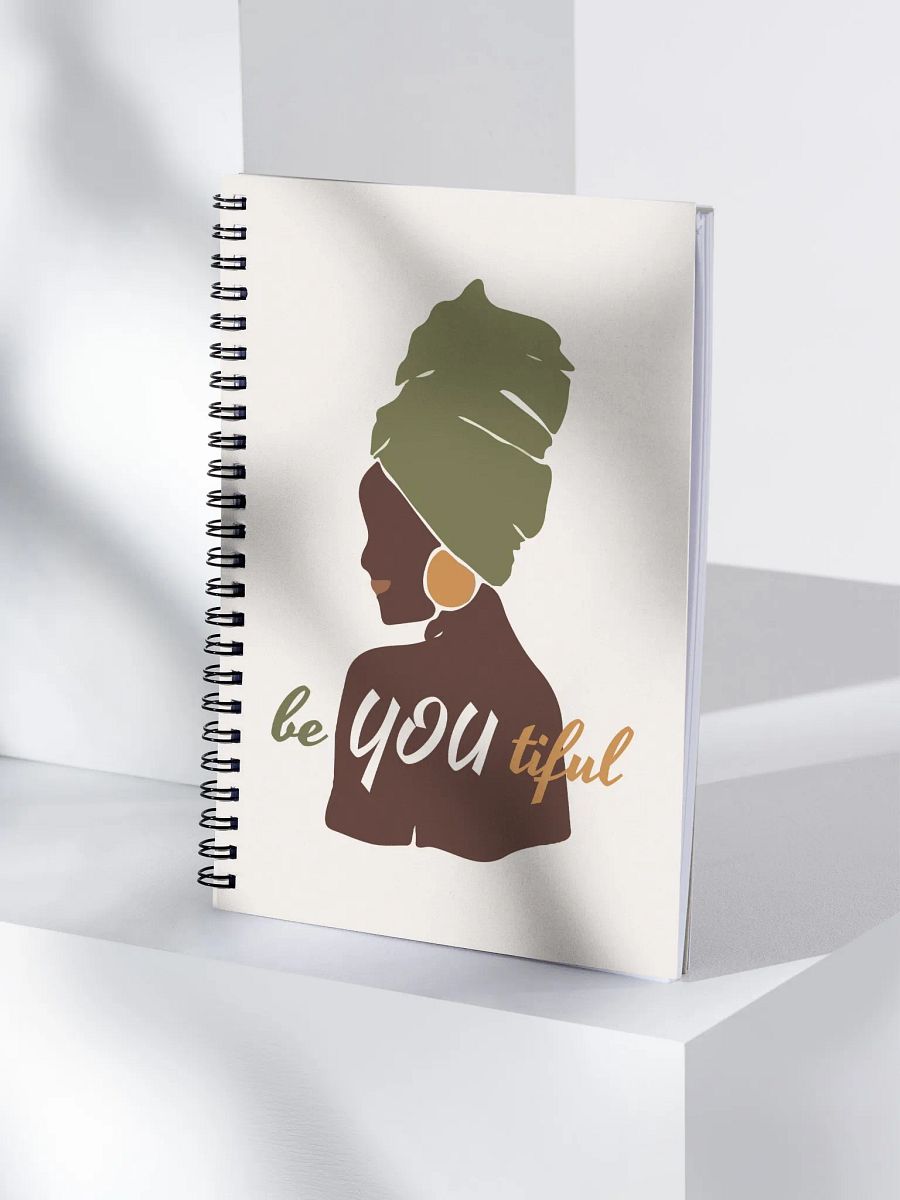 Be-YOU-tiful Spiral Dotted Notebook product image (4)