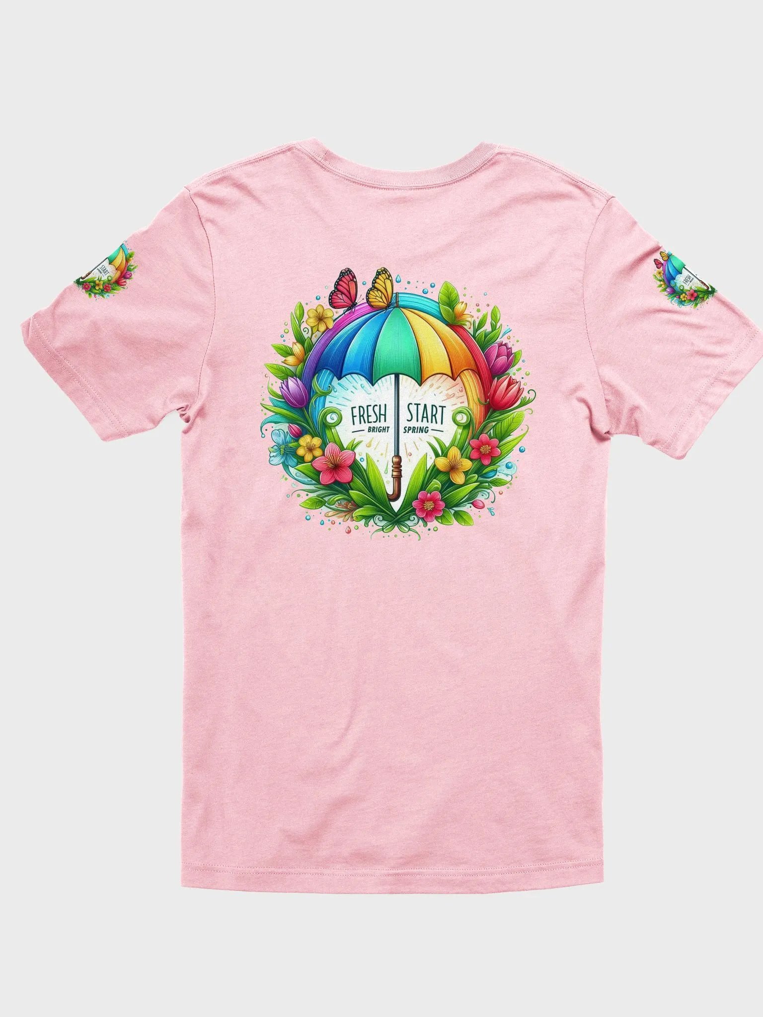 Fresh Start Floral Umbrella T-Shirt product image (15)