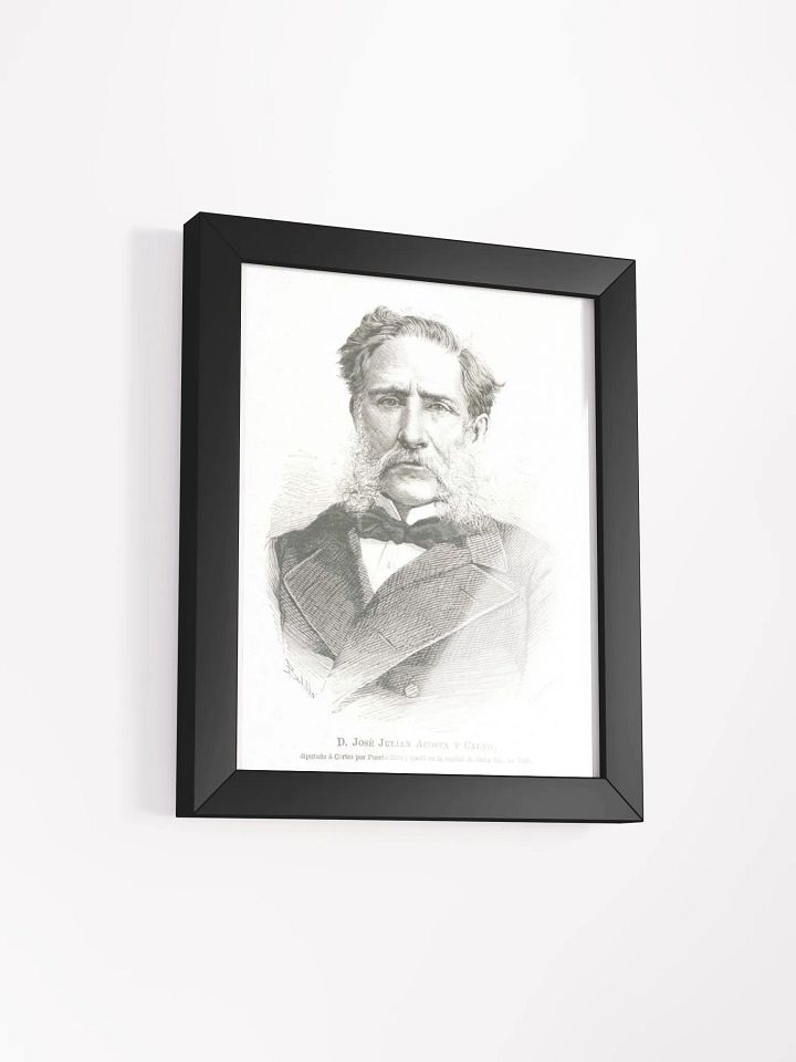 Cuadro - José Julián Acosta y Calvo: Diputado Provincia de Puerto Rico product image (2)