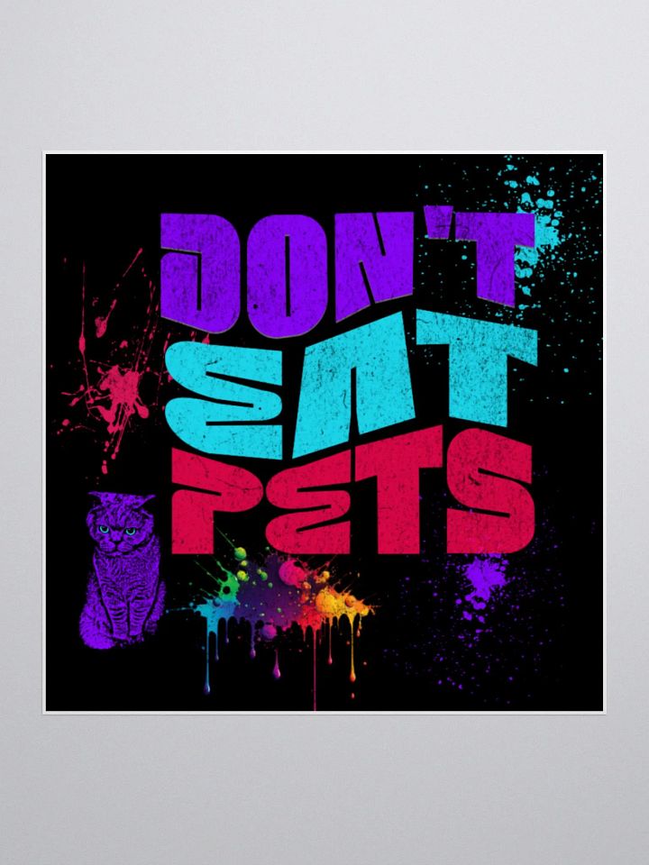 don't eat pets Stickers product image (2)