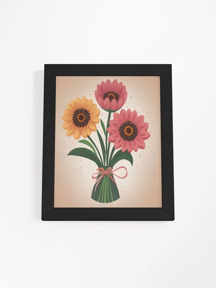 Bloom Burst Framed Matte Poster product image (7)