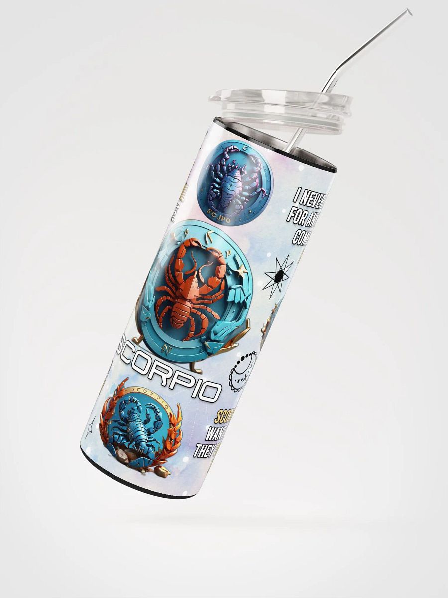 Intense and Chill Scorpio Stainless Steel Tumbler product image (3)