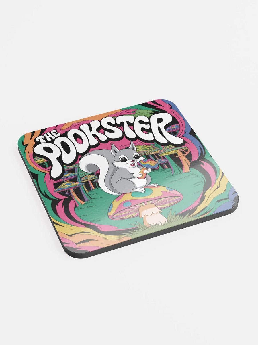 Coaster or micro art piece: Psychedelic Mushroom Pookster product image (2)