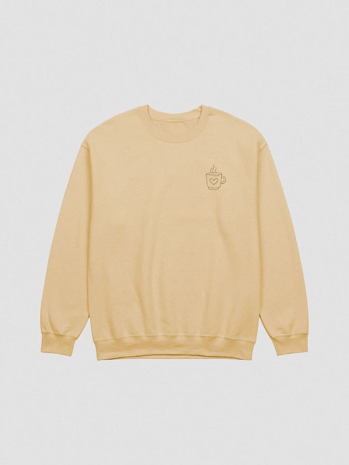 Fresh Brew Embroidered Crew Neck (Light Colors) product image (2)