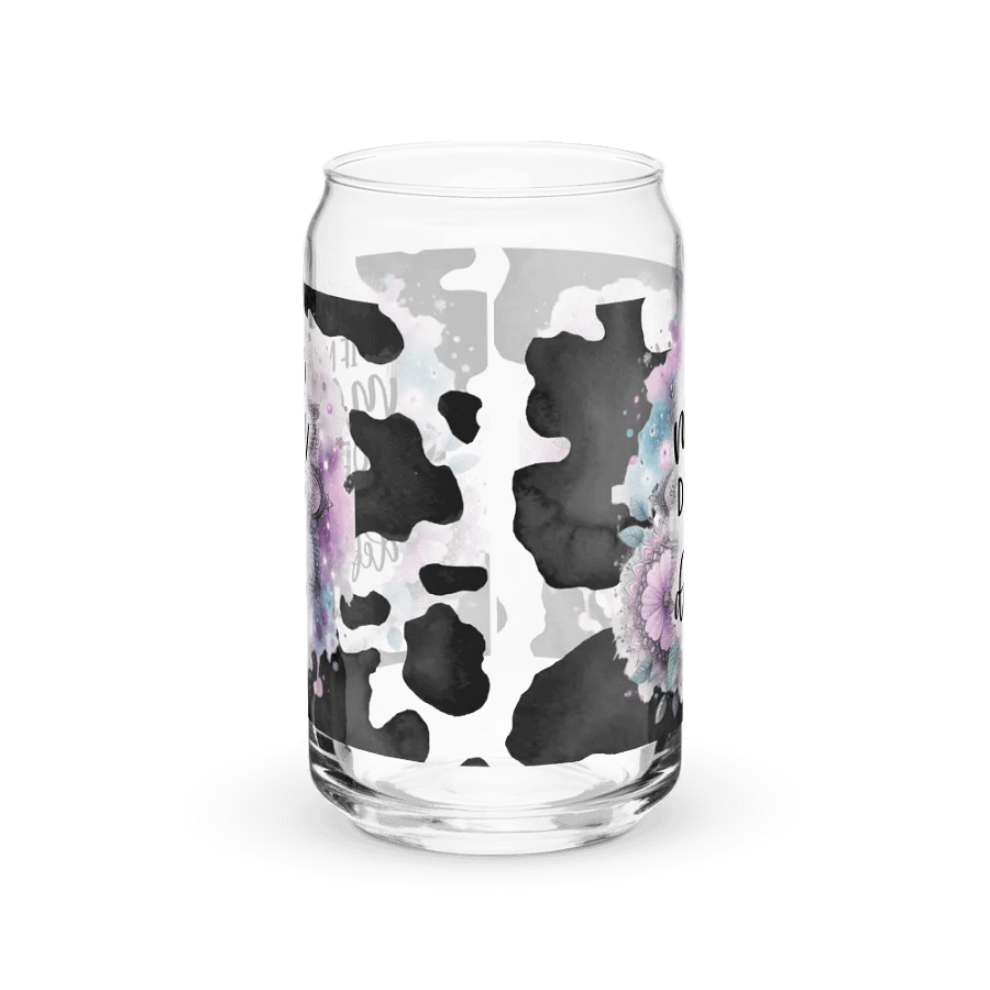 Can't Be Responsible For What My Face Says Glass Can product image (2)