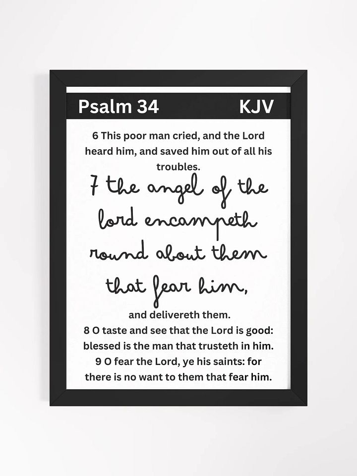 The Angel of the Lord encamped round about them that fear Him product image (2)