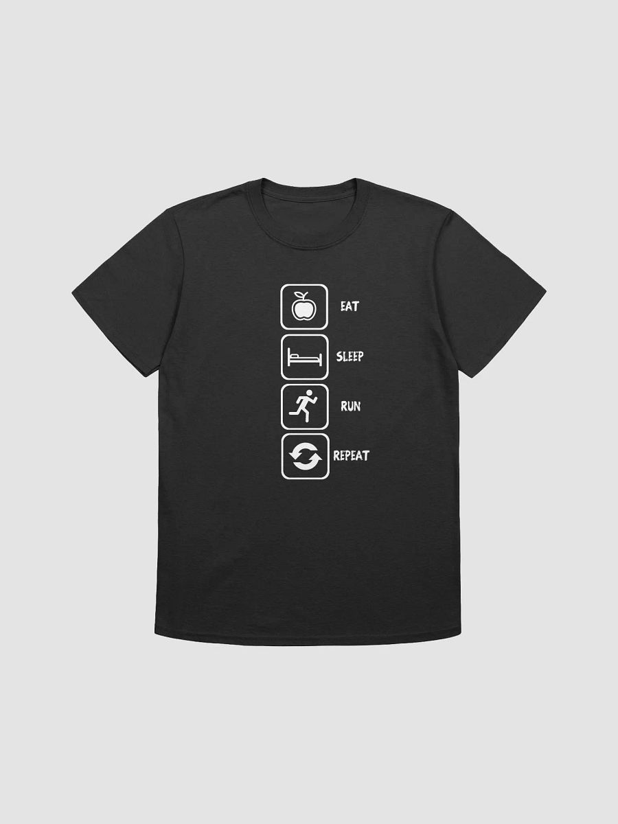 Eat, Sleep, Run, Repeat Soft T-Shirt Multi product image (1)