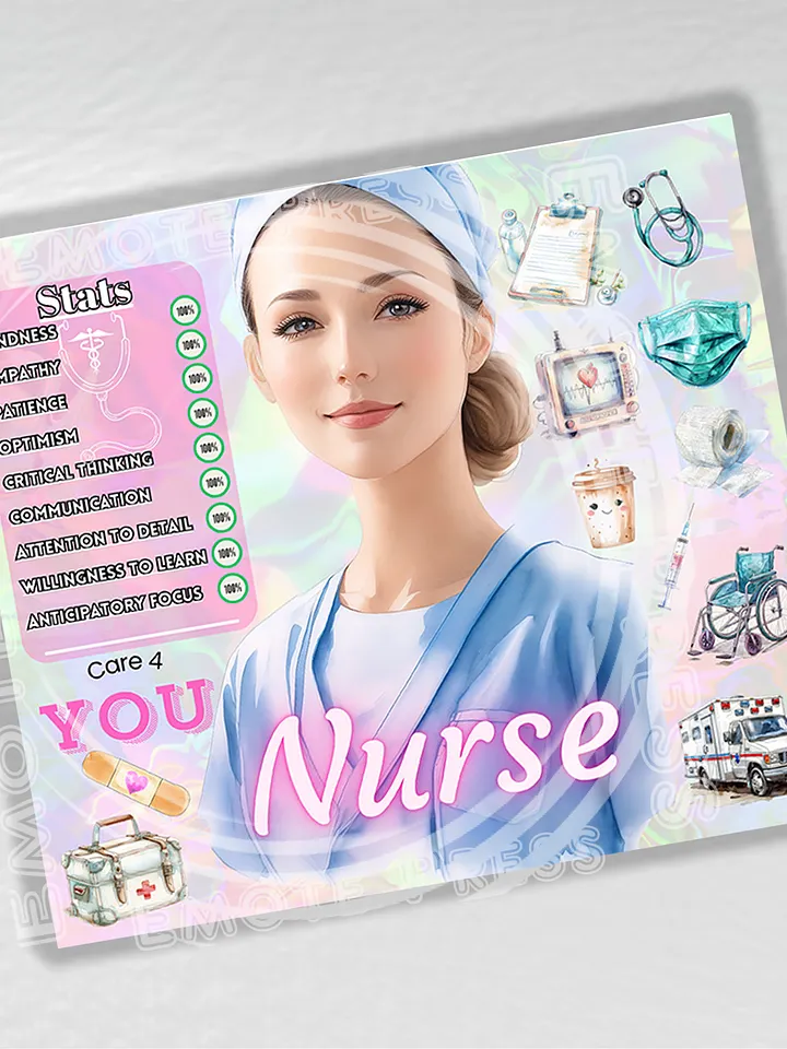 Nurse 20 oz Stainless Steel Tumbler product image (2)