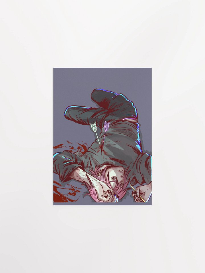 SHOT IN THE HEART print/poster product image (2)