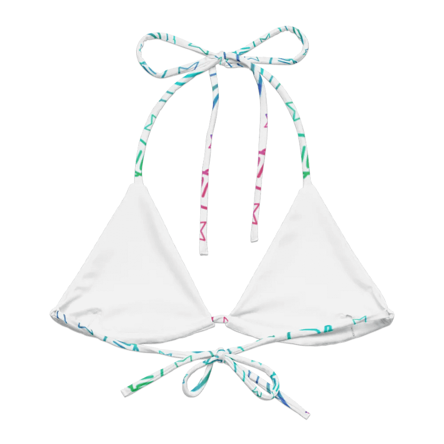 Limited Edition Christmas Rainbow String Bikini Top product image (2)