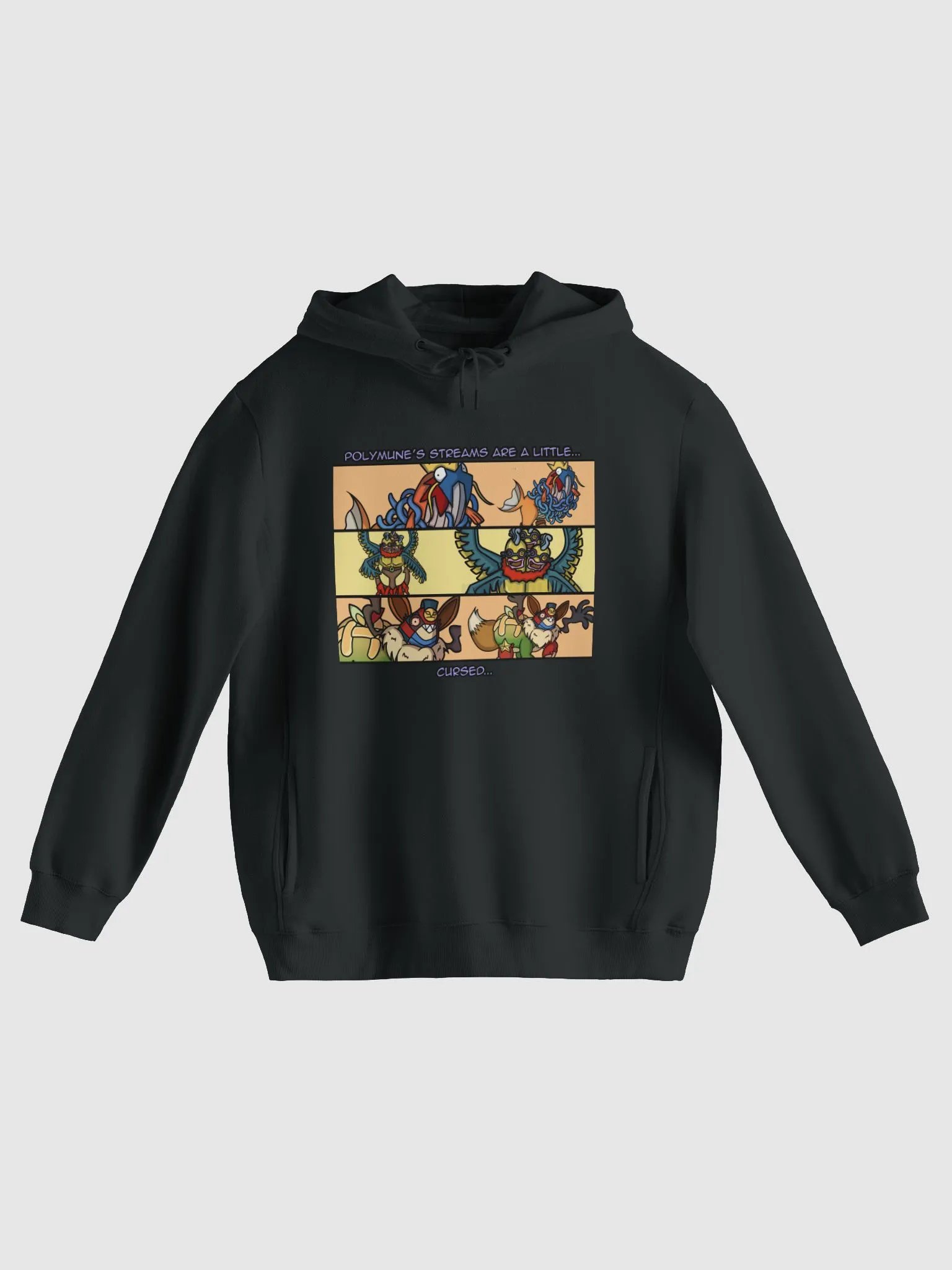 Polymune's Streams Are cursed - hoodie product image (1)