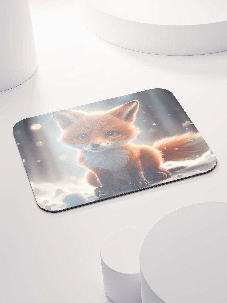 Fox Snow Mouse Pad product image (4)