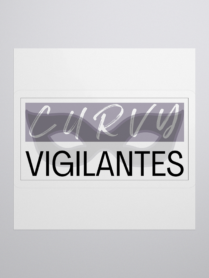 Curvy Vigilantes Sticker product image (3)