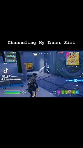 I can’t be Siri in peace 😂 #fortnite #twitchstreamer #siri #mawn #knocked #homies #funny #muffin #epicgames #xboxone #victori...