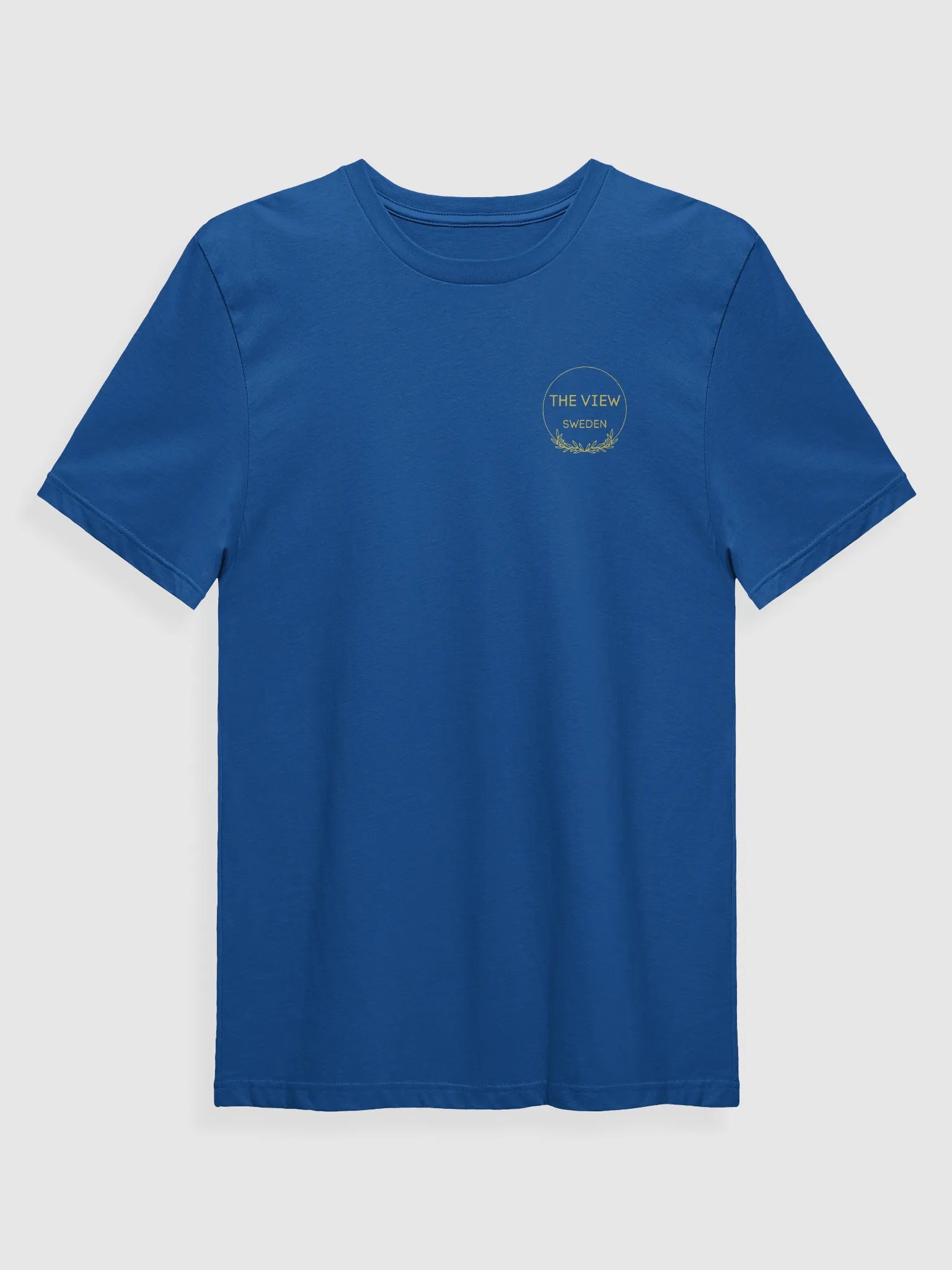 Deep Blue Fika – The View Tee product image (1)