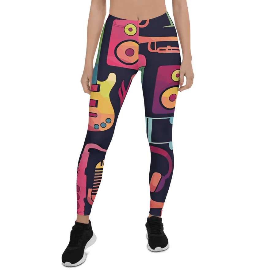 Musical Melody All-Over Leggings product image (1)