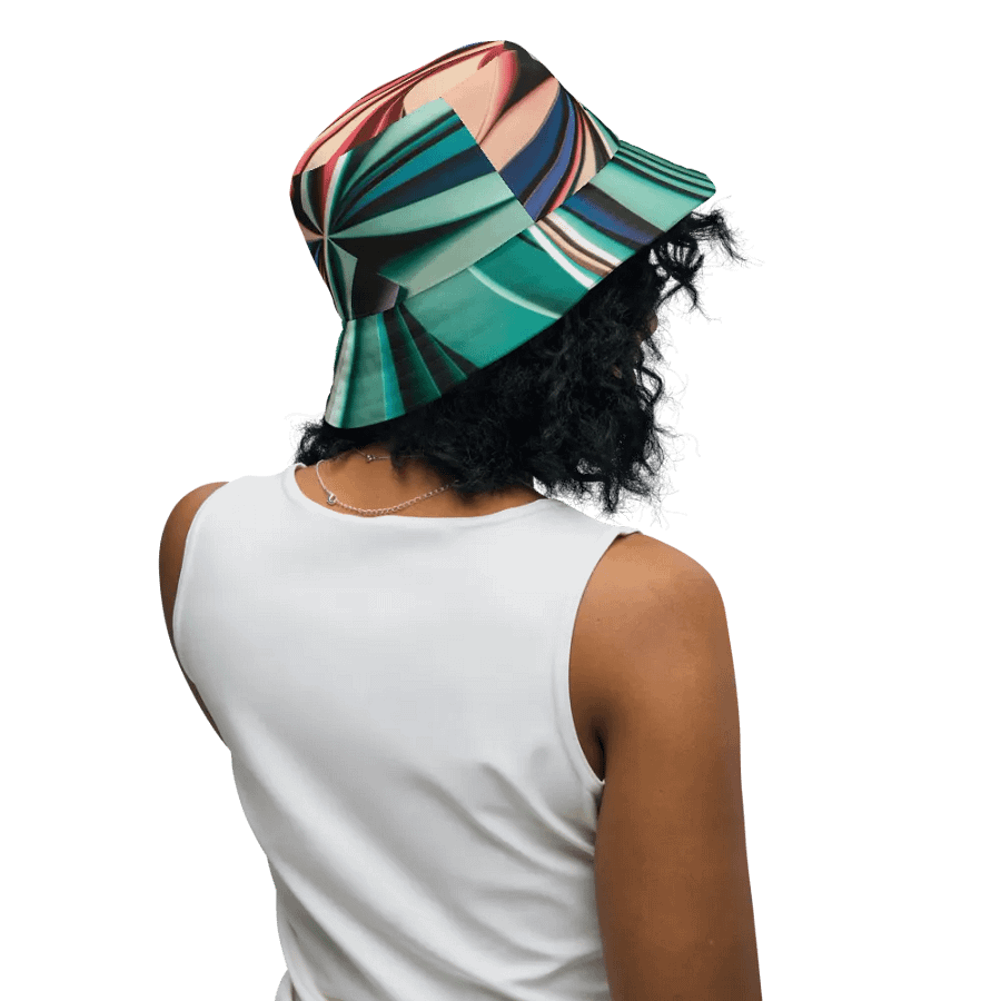 TDS Music Reversible Bucket Hat - Multicolored Design product image (10)