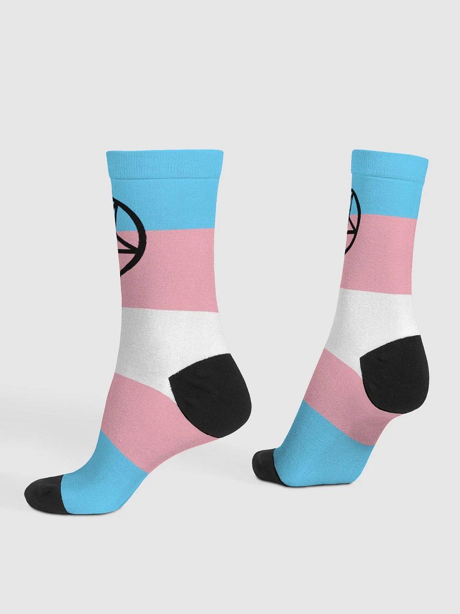 The Satanic Circle - Trans Socks product image (4)