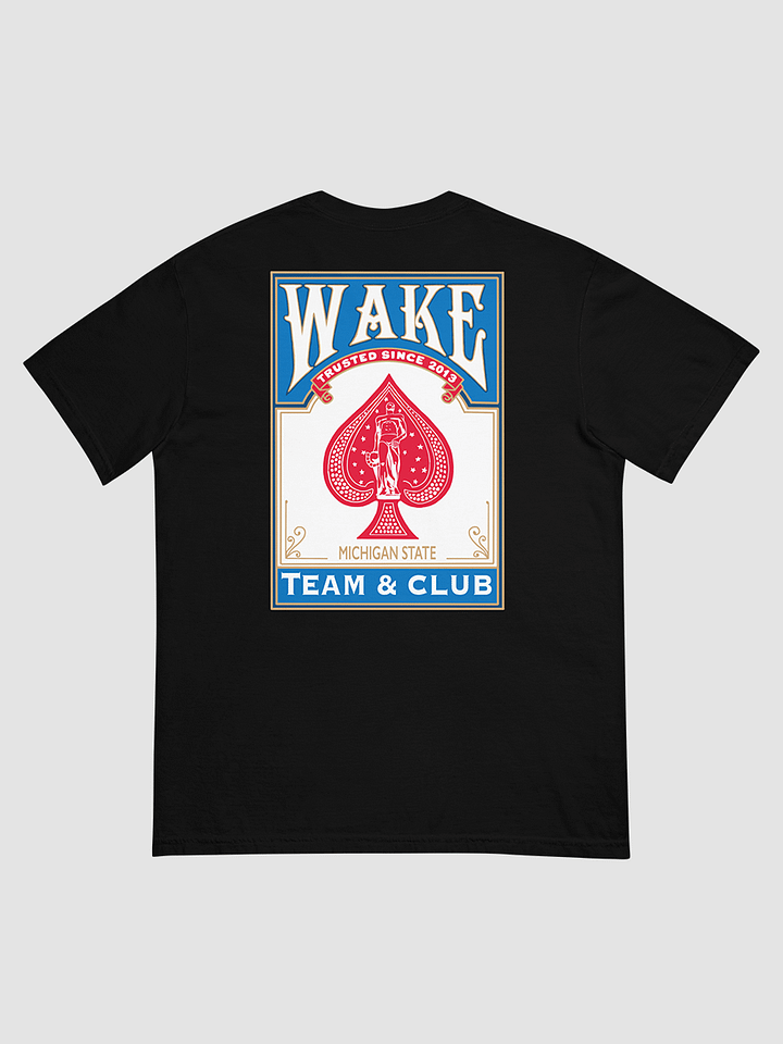 MSU Wake Card Tee (Blue) product image (2)